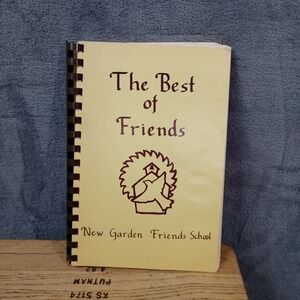 New Garden Friends School Vintage Cookbook Greensboro, NC 1983 Spiral